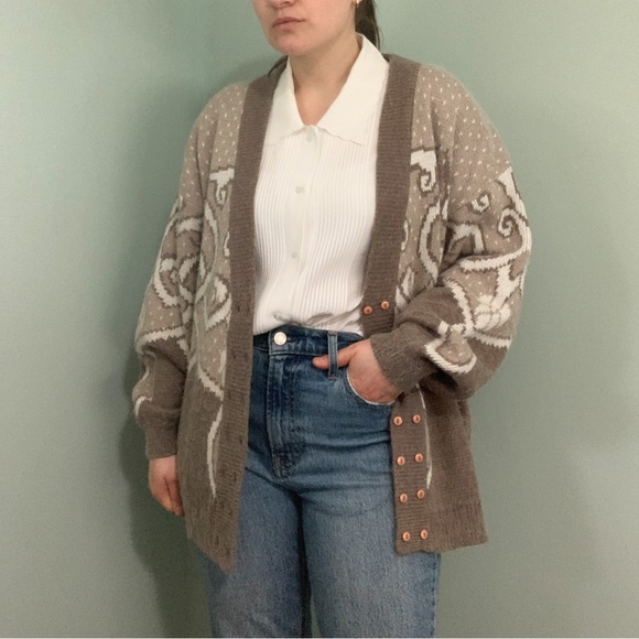 VINTAGE double button cardigan - Picture 7 of 12
